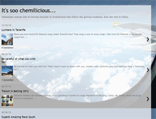 Tablet Screenshot of chemazing.blogspot.com