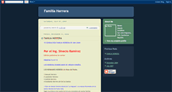 Desktop Screenshot of familyherrera.blogspot.com
