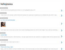 Tablet Screenshot of hellojesspickup.blogspot.com