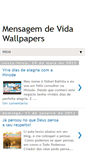 Mobile Screenshot of mensagenswallpapers.blogspot.com