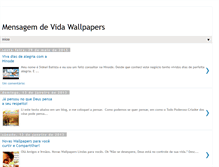 Tablet Screenshot of mensagenswallpapers.blogspot.com