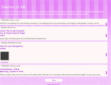 Tablet Screenshot of essenceofar.blogspot.com