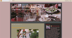 Desktop Screenshot of hush-hushgarden.blogspot.com