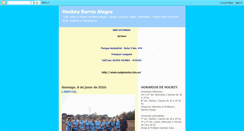 Desktop Screenshot of hockeybarrioalegre.blogspot.com