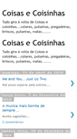 Mobile Screenshot of coisas--coisinhas.blogspot.com