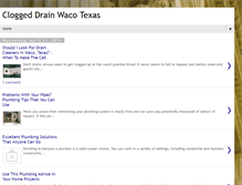 Tablet Screenshot of cloggeddrainwacotexas.blogspot.com