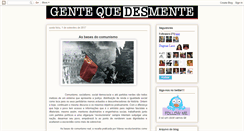 Desktop Screenshot of gentequedesmente.blogspot.com