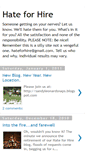 Mobile Screenshot of hateforhire.blogspot.com