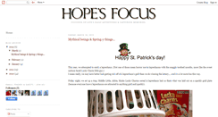 Desktop Screenshot of hopesfocus.blogspot.com