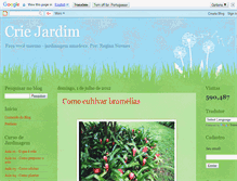 Tablet Screenshot of criejardim.blogspot.com