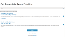 Tablet Screenshot of get-immediate-erection.blogspot.com