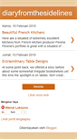 Mobile Screenshot of diaryfromthesidelines.blogspot.com
