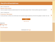 Tablet Screenshot of diaryfromthesidelines.blogspot.com