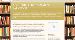 Desktop Screenshot of carlosbustamantesalvador.blogspot.com