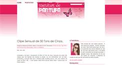 Desktop Screenshot of meninasdepantufa.blogspot.com