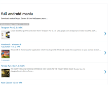 Tablet Screenshot of fullandroidmania.blogspot.com