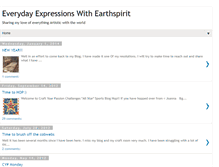 Tablet Screenshot of expressionswithearthspirit.blogspot.com