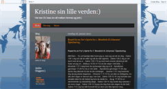 Desktop Screenshot of kristineselj.blogspot.com