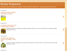 Tablet Screenshot of mirada-terapeutica.blogspot.com