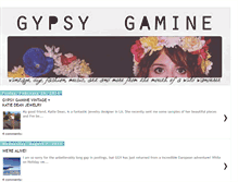 Tablet Screenshot of gypsygaminevintage.blogspot.com