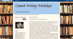 Desktop Screenshot of annalauracreativewriting.blogspot.com