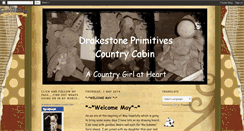 Desktop Screenshot of drakestoneprimitivescountrycabin.blogspot.com