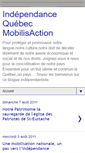 Mobile Screenshot of independancequebecma.blogspot.com