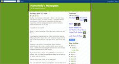 Desktop Screenshot of mamaholly.blogspot.com