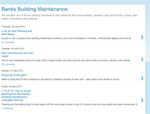 Tablet Screenshot of banksbuildingmaintenance.blogspot.com