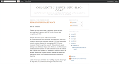 Desktop Screenshot of collectiu-linux-gnu-mac-coac.blogspot.com
