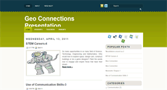 Desktop Screenshot of geoconnections.blogspot.com