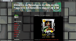 Desktop Screenshot of encontrodetatuadores.blogspot.com