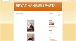 Desktop Screenshot of beyazhanimelipasta.blogspot.com