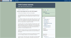 Desktop Screenshot of childcustody-australia.blogspot.com