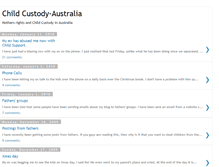 Tablet Screenshot of childcustody-australia.blogspot.com