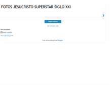 Tablet Screenshot of fotos-jesucristo-super-star.blogspot.com