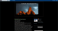Desktop Screenshot of cararidebucovina.blogspot.com