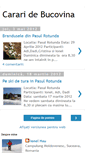 Mobile Screenshot of cararidebucovina.blogspot.com