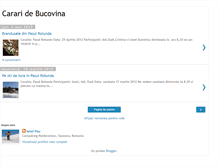 Tablet Screenshot of cararidebucovina.blogspot.com