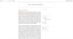 Desktop Screenshot of deimaginaria.blogspot.com