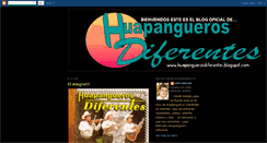Desktop Screenshot of huapanguerosdiferentes.blogspot.com