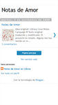 Mobile Screenshot of notasdeamorenlibros.blogspot.com