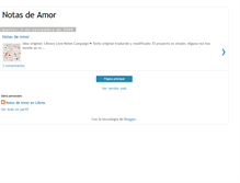 Tablet Screenshot of notasdeamorenlibros.blogspot.com