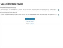 Tablet Screenshot of goong4eva.blogspot.com