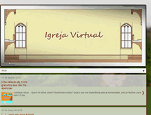 Tablet Screenshot of igreja-virtual.blogspot.com