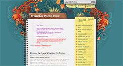 Desktop Screenshot of crisartespontocruz.blogspot.com