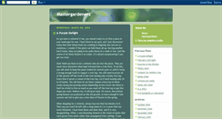 Desktop Screenshot of mastergardener.blogspot.com
