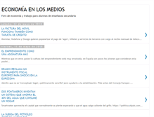 Tablet Screenshot of economiaenlosmedios.blogspot.com