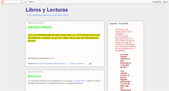 Desktop Screenshot of librosylecturas.blogspot.com