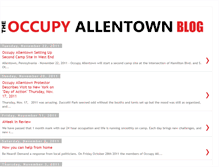 Tablet Screenshot of occupyallentownpa.blogspot.com